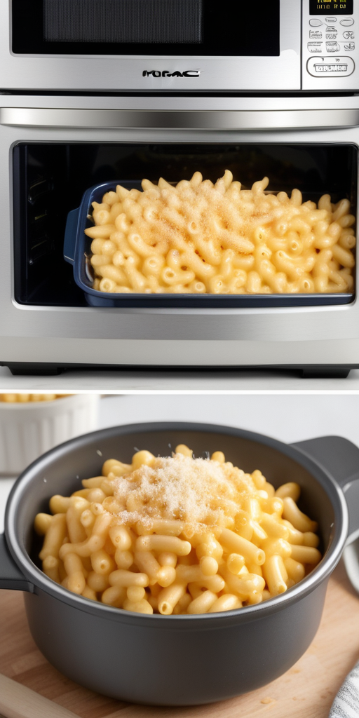 how to make box mac and cheese in the microwave