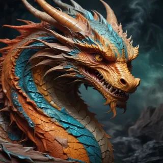 dragon backround