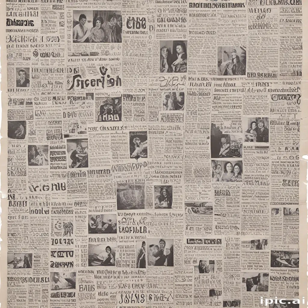 ripped newspaper png