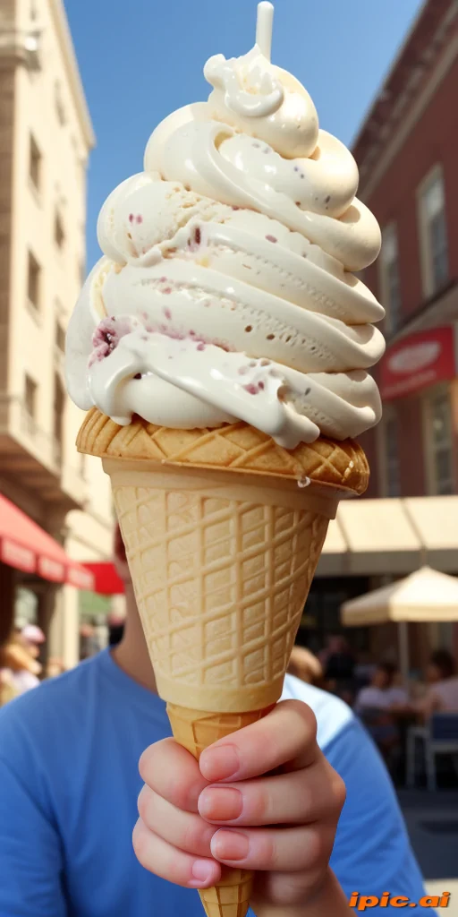 ice cream cone photo