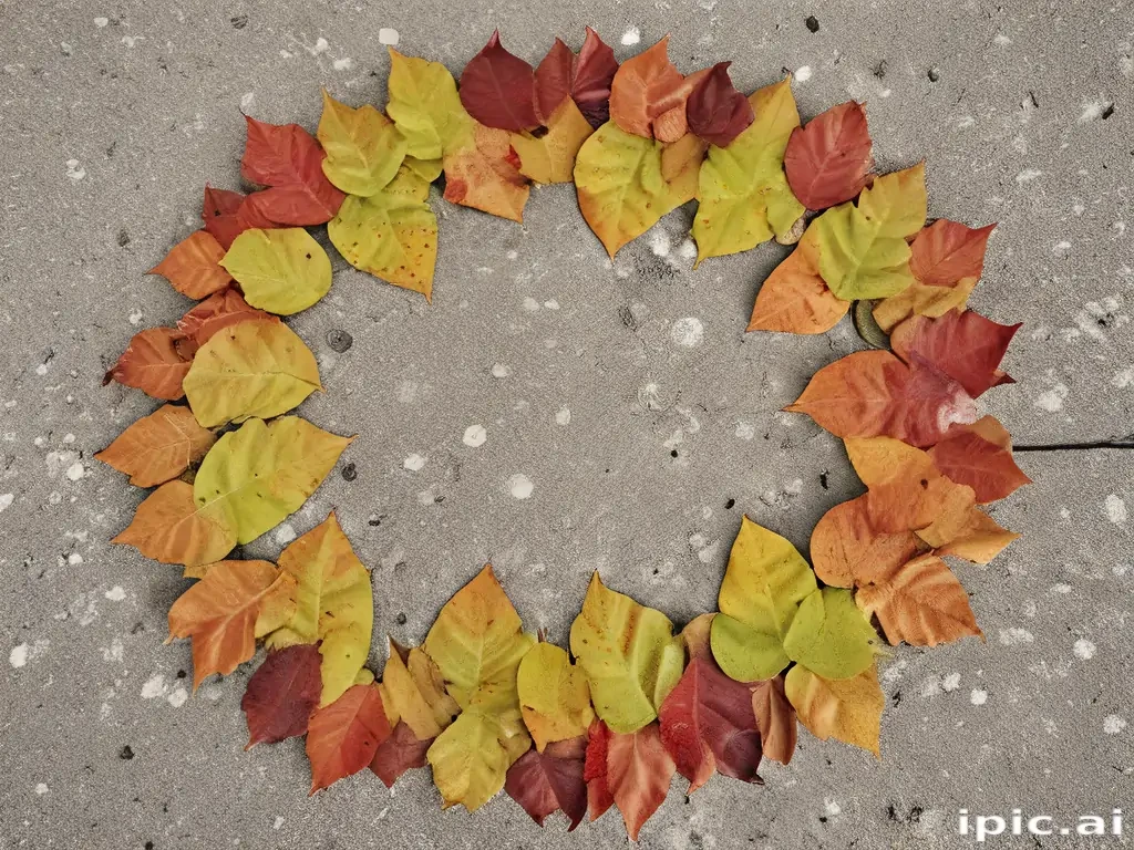 leaf circle