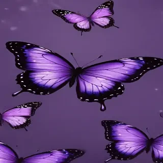 wallpaper purple butterfly