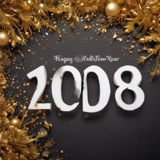 happy new year desktop background