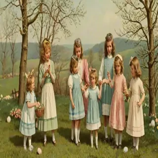 easter vintage images