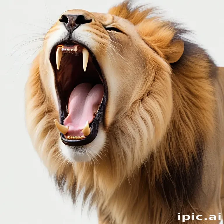 lion roar png