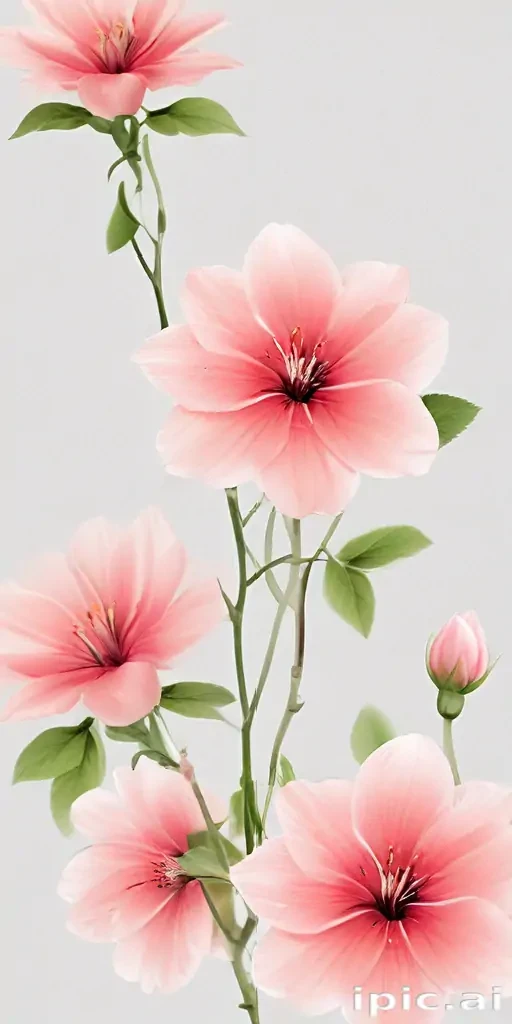 flower background transparent