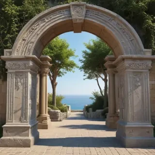 archway clipart