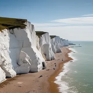white cliffs of dover