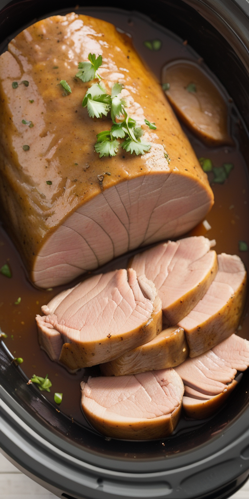 slow cooker pork tenderloin frozen