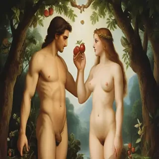 pictures of adam and eve
