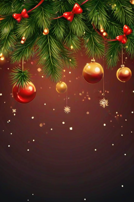 pretty christmas background