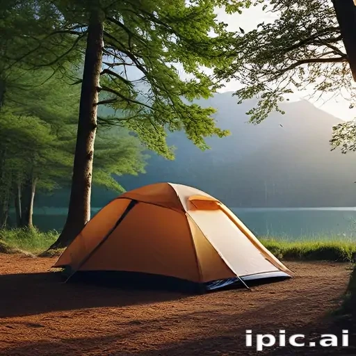camping background pic