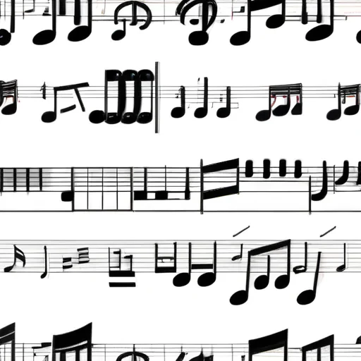 background music notes png