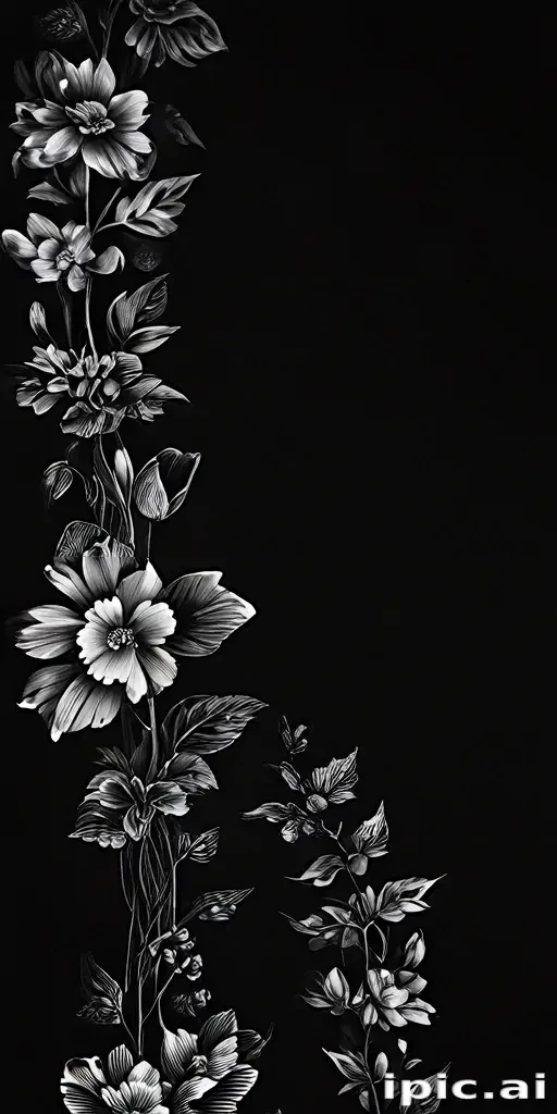 black background wallpaper aesthetic