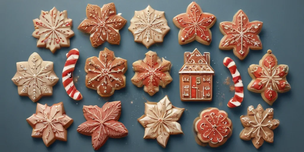 clip art christmas cookies