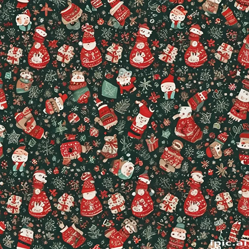 christmas pattern background