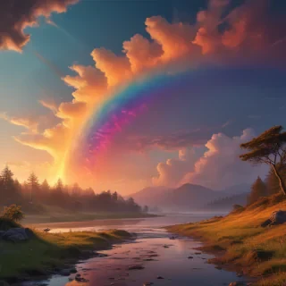 aesthetic wallpapers rainbow