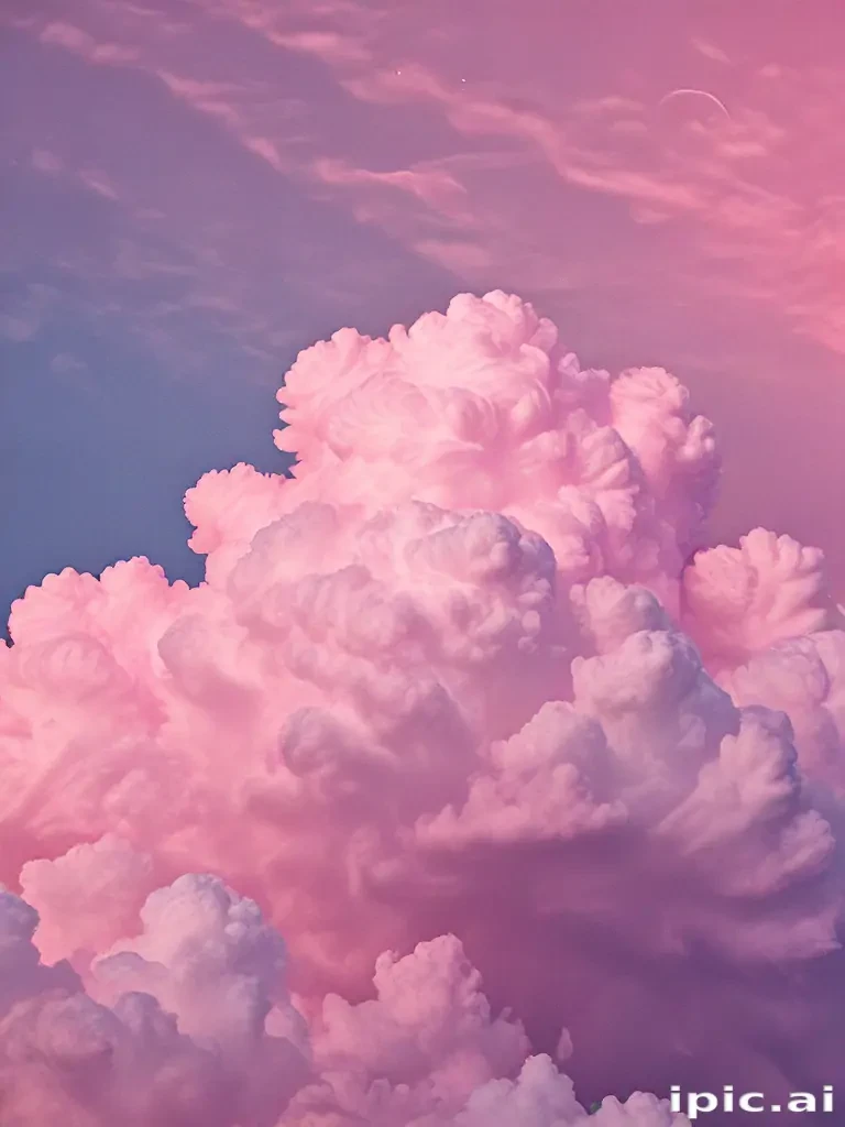 pink cloud wallpaper