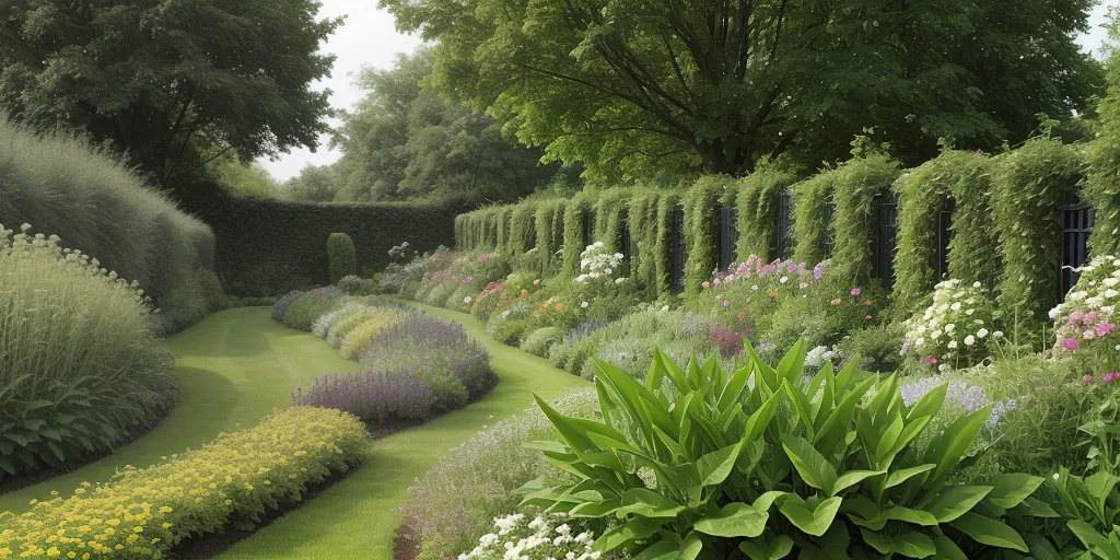 greenery border