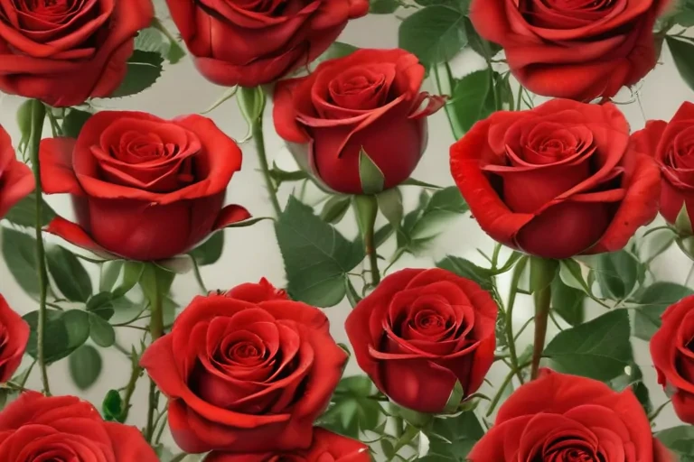 red roses aesthetic