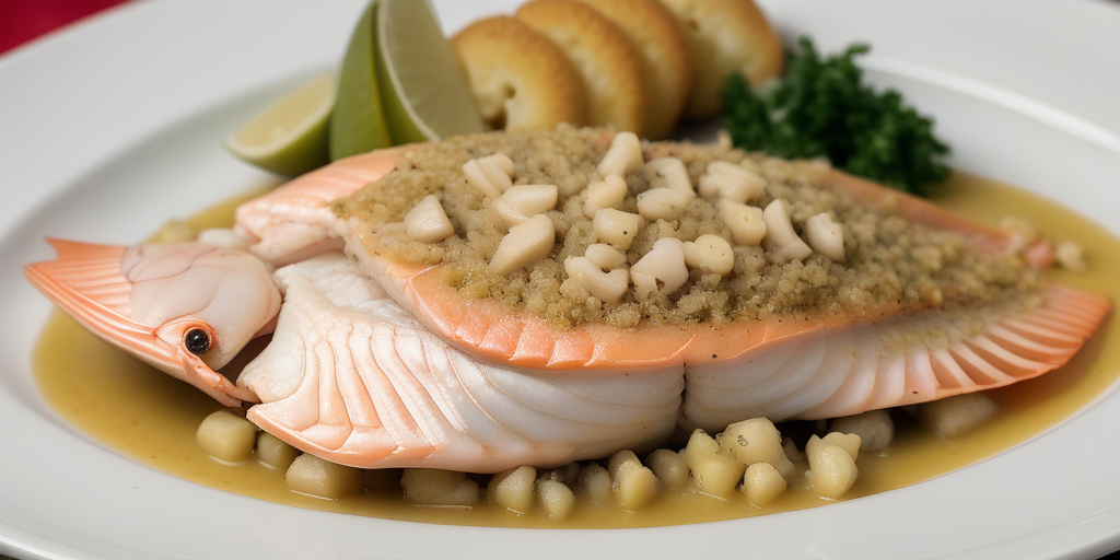 tilapia with crab meat stuffing