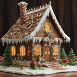 gingerbread house png