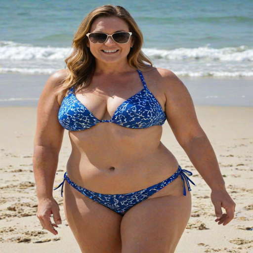 chubby milf bikini