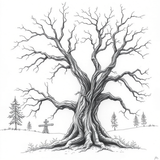 dead tree drawings