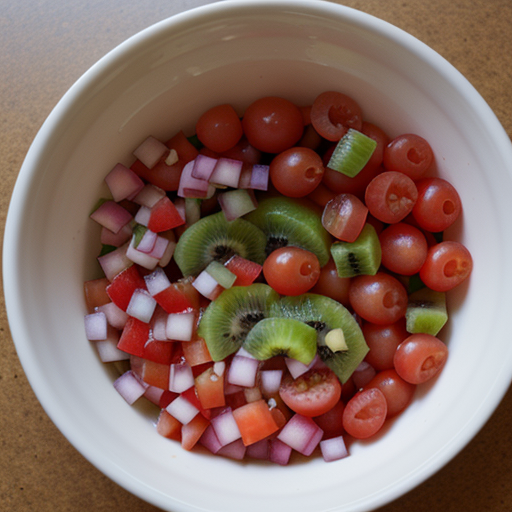 fruity addition to pico de gallo