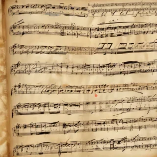 notes music background