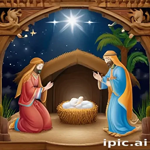 free nativity scene background images