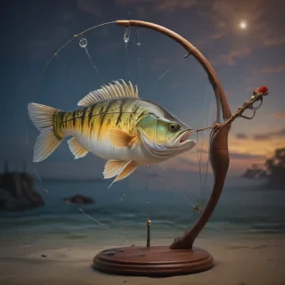 rod in fishing