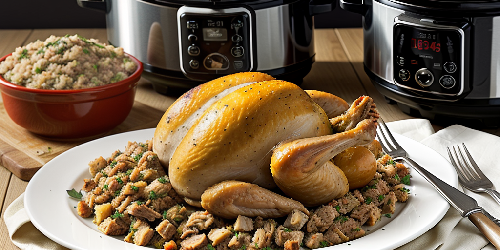 slow cooker turkey and stuffing