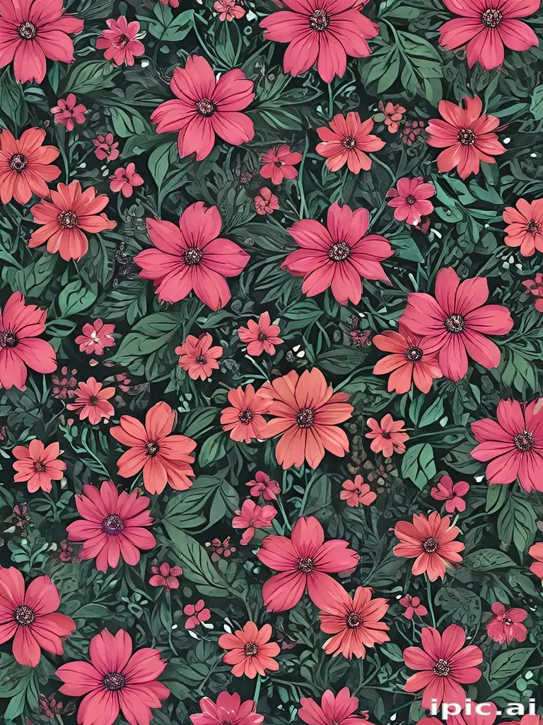 flower screen background