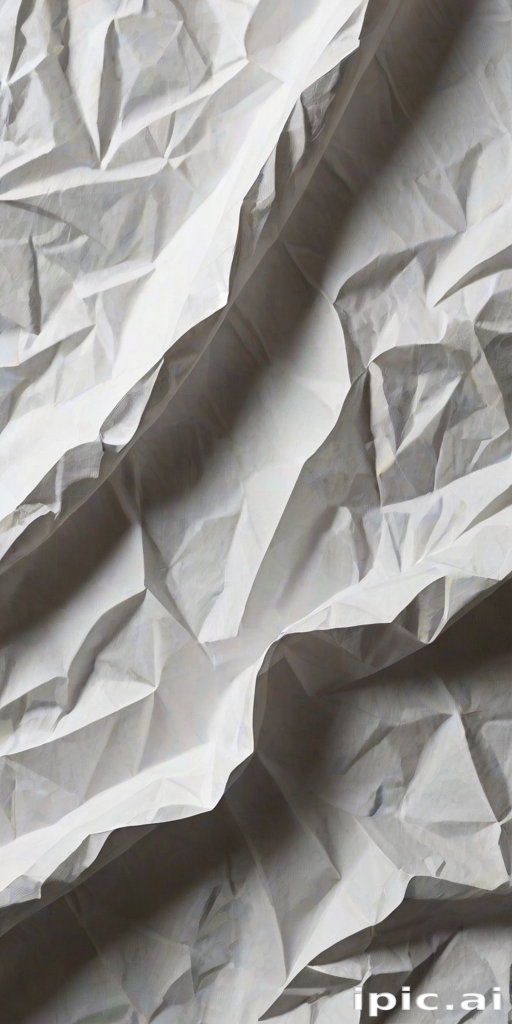 wrinkled paper