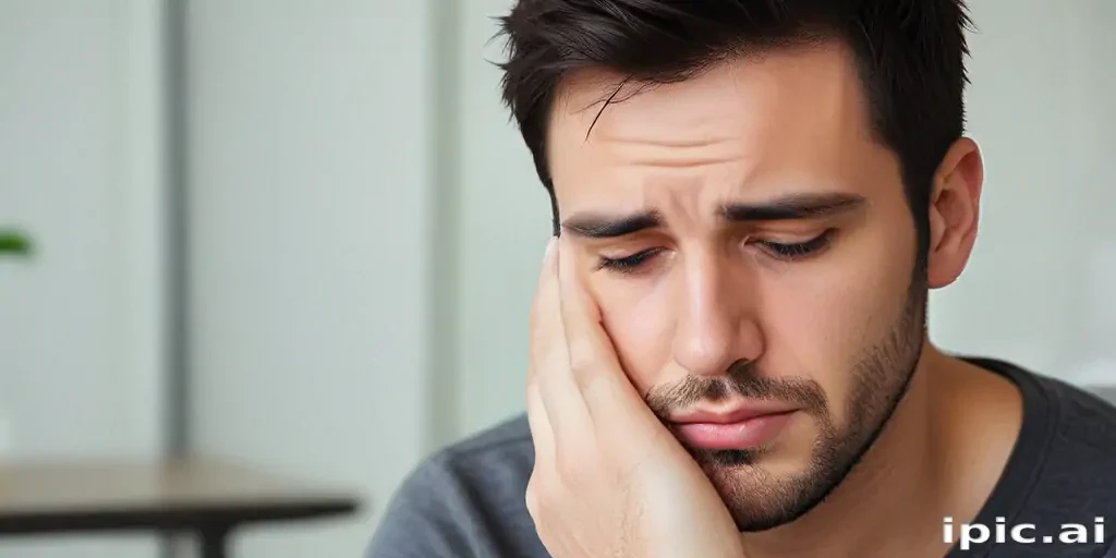 man in sad