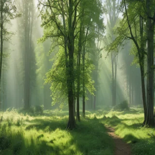 background white and green
