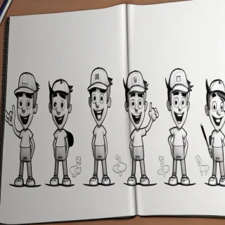 cartoon drawing