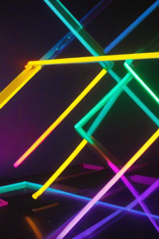 neon colored backgrounds
