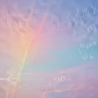 pastel rainbow