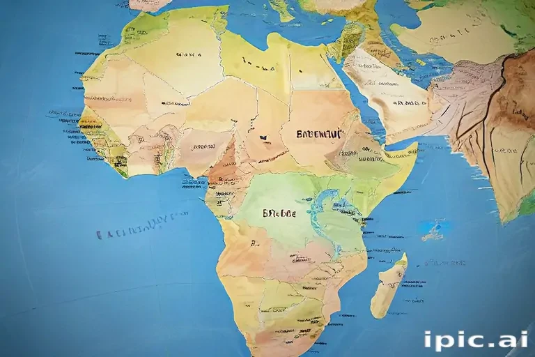 map of africa