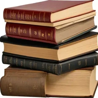 book stack png