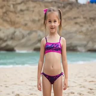 ai little girl bikini