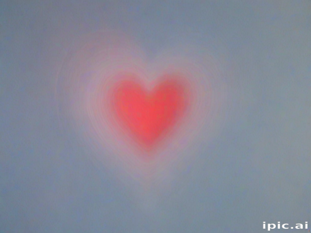 blurred heart