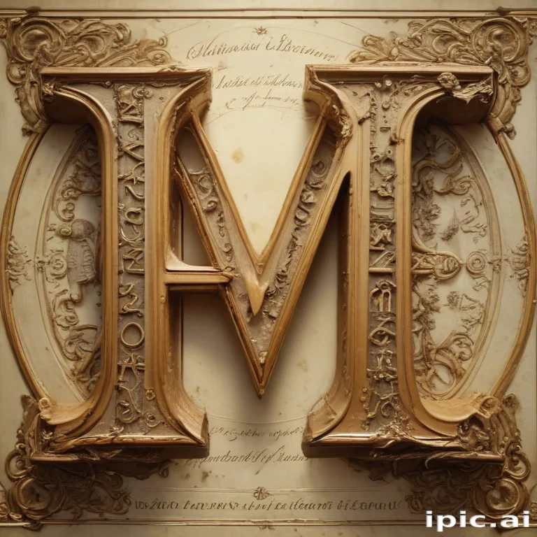 letters as images