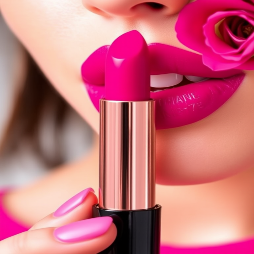 Luscious Berry Sorbet lip color showcasing a bright fuchsia shade, juicy finish, and plumping effect, perfect for adding a pop of color and vibrancy to any look