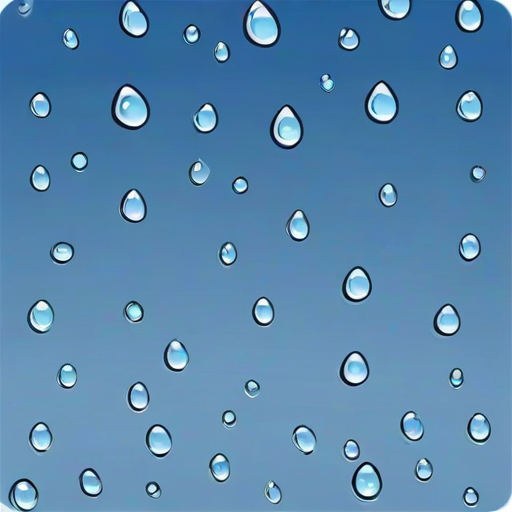 water droplets clipart
