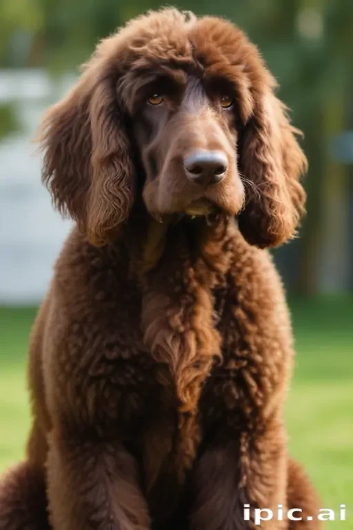 irish water spaniel