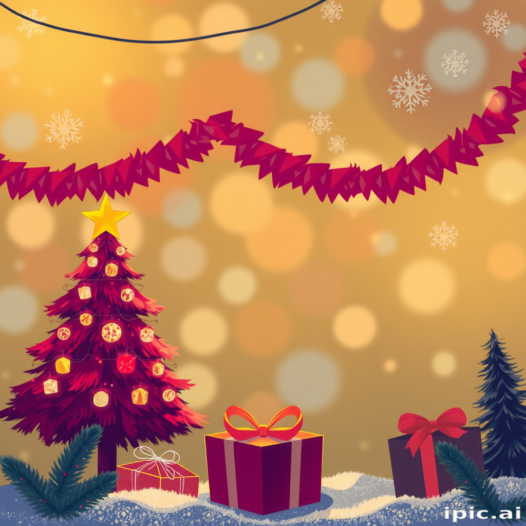 christmas party background