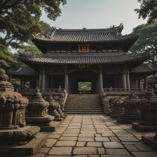 temple background